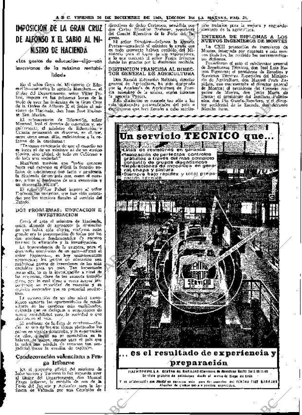 ABC MADRID 20-12-1968 página 61