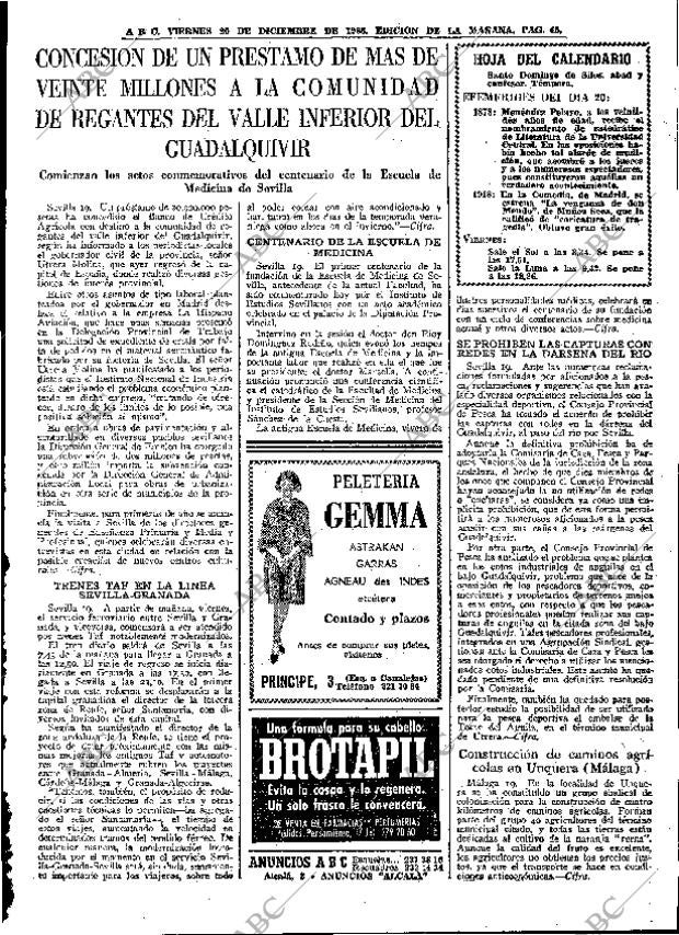ABC MADRID 20-12-1968 página 67