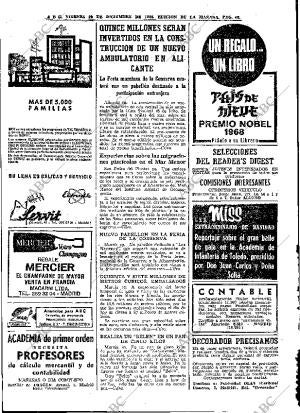ABC MADRID 20-12-1968 página 70