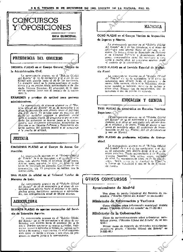 ABC MADRID 20-12-1968 página 82
