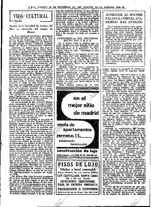 ABC MADRID 20-12-1968 página 83
