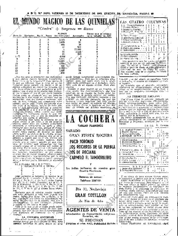 ABC SEVILLA 20-12-1968 página 69