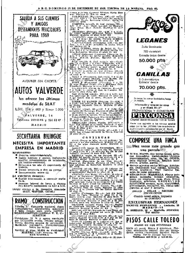 ABC MADRID 22-12-1968 página 101