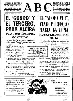 ABC MADRID 22-12-1968 página 31