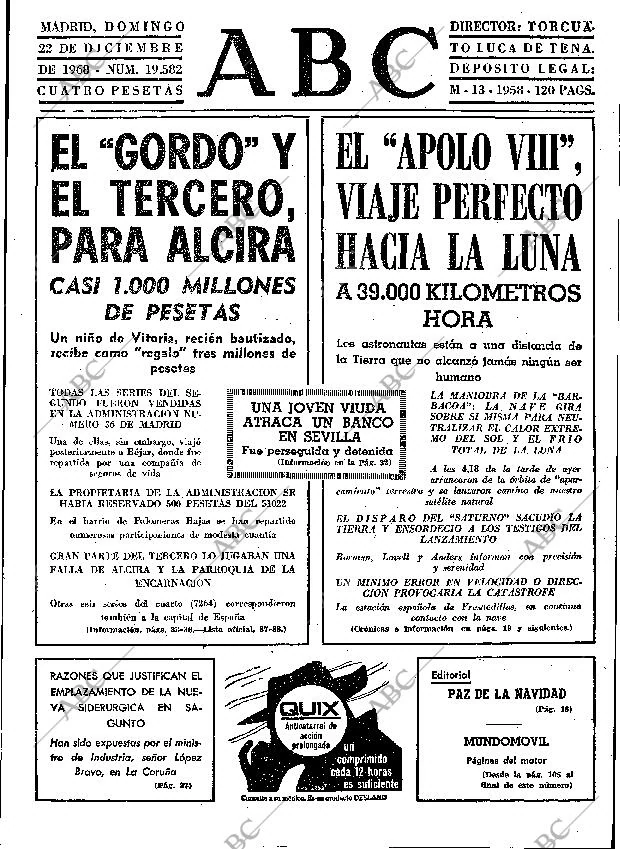 ABC MADRID 22-12-1968 página 31