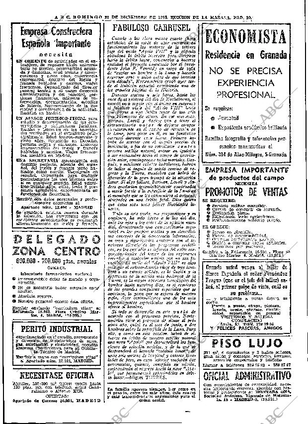 ABC MADRID 22-12-1968 página 36