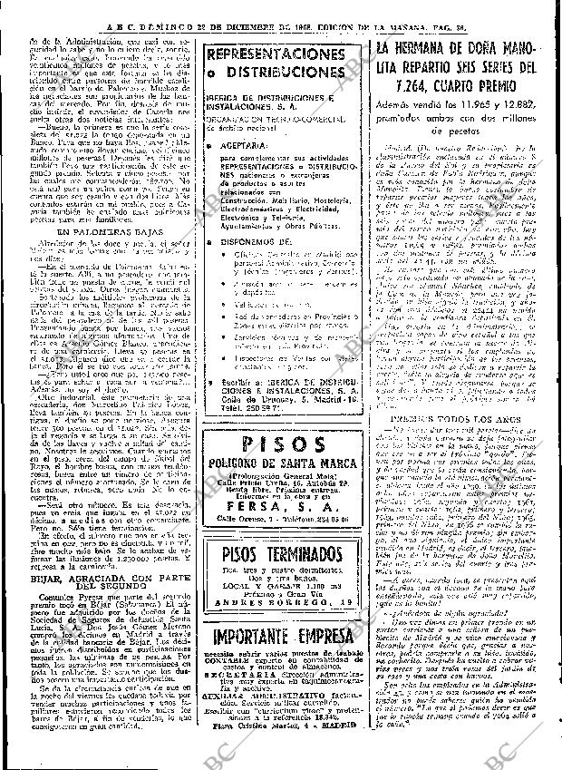 ABC MADRID 22-12-1968 página 50
