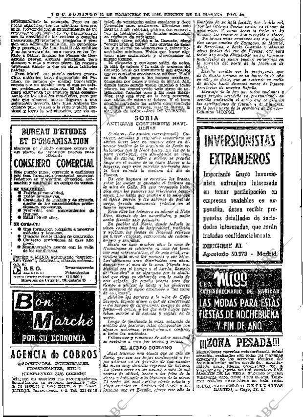 ABC MADRID 22-12-1968 página 60