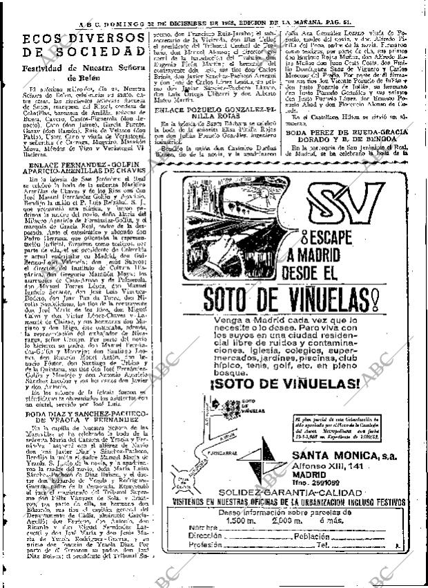 ABC MADRID 22-12-1968 página 69