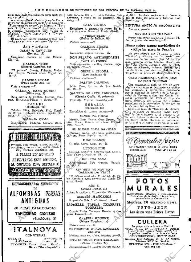 ABC MADRID 22-12-1968 página 72