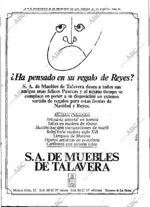 ABC MADRID 22-12-1968 página 82