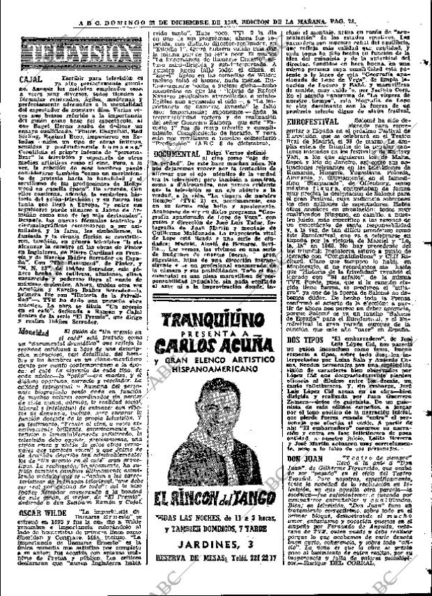 ABC MADRID 22-12-1968 página 91