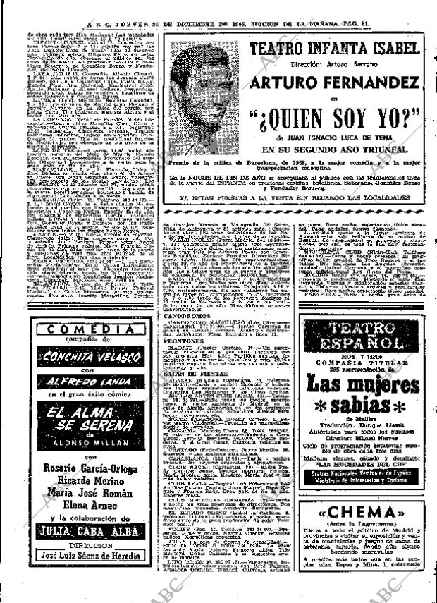 ABC MADRID 26-12-1968 página 103