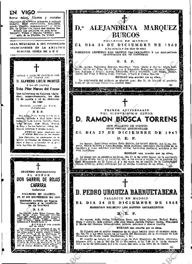 ABC MADRID 26-12-1968 página 122