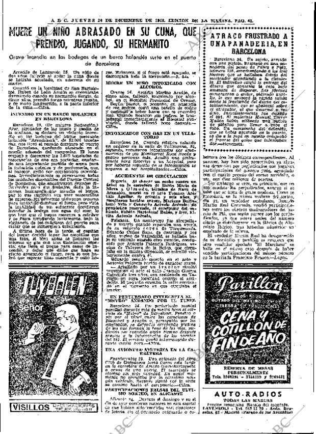 ABC MADRID 26-12-1968 página 63