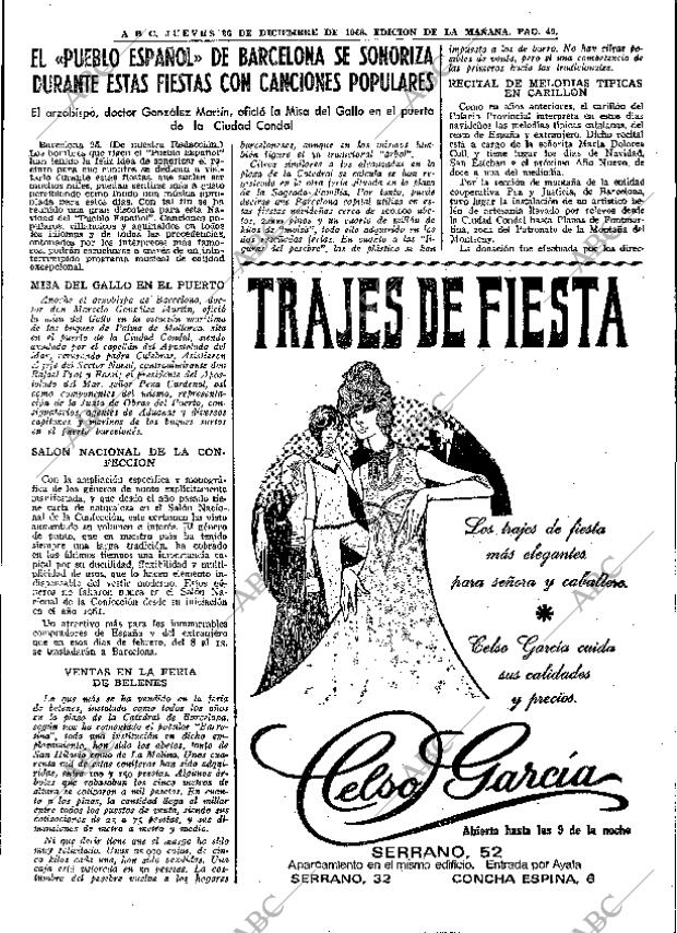 ABC MADRID 26-12-1968 página 71