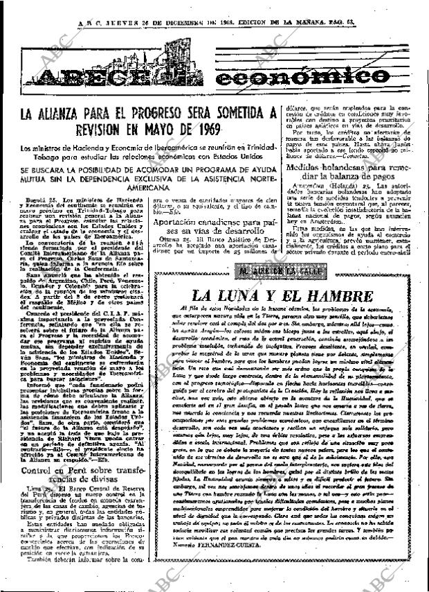 ABC MADRID 26-12-1968 página 85