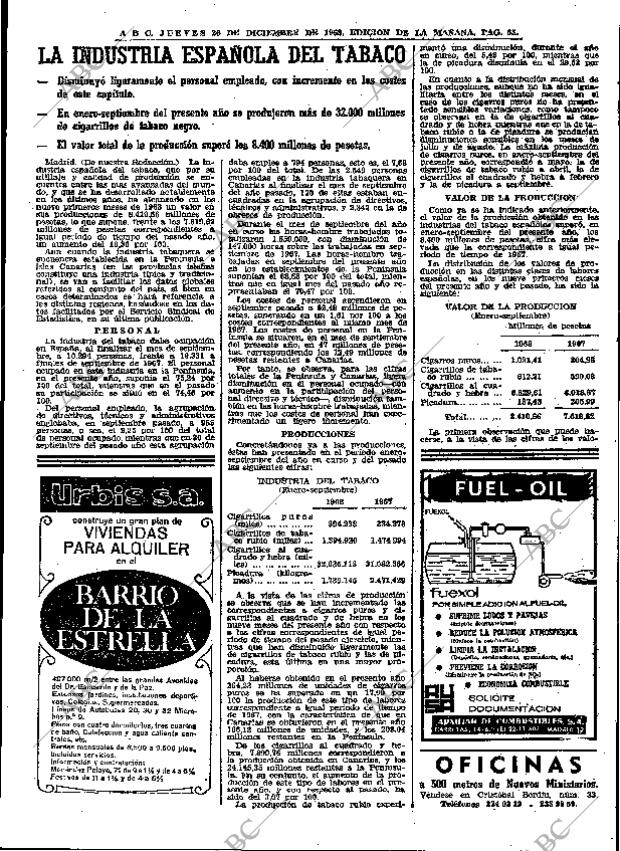 ABC MADRID 26-12-1968 página 87