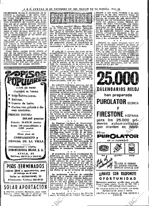 ABC MADRID 26-12-1968 página 88
