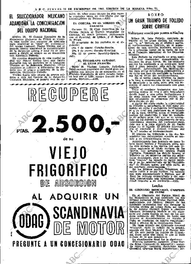 ABC MADRID 26-12-1968 página 95