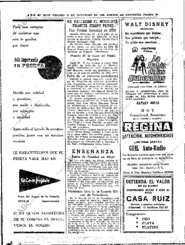 ABC SEVILLA 27-12-1968 página 42