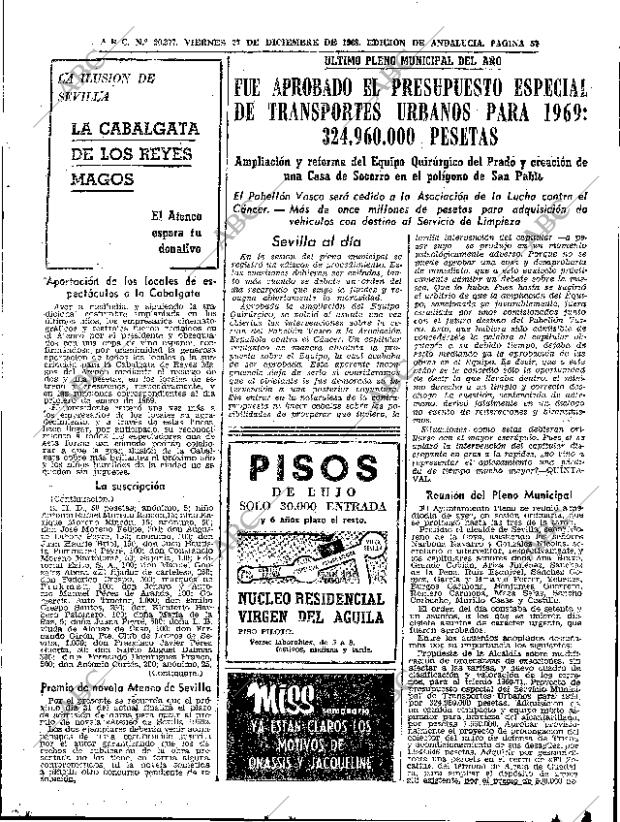 ABC SEVILLA 27-12-1968 página 57