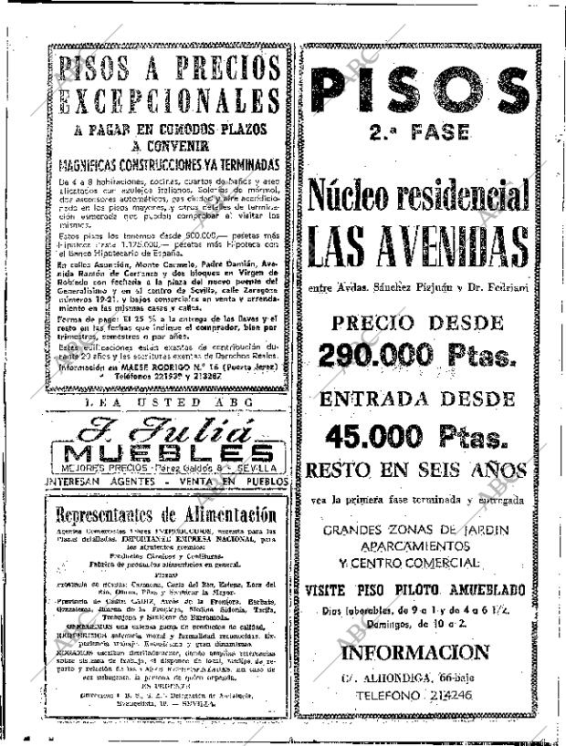 ABC SEVILLA 27-12-1968 página 74