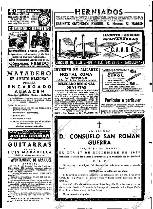 ABC MADRID 28-12-1968 página 109