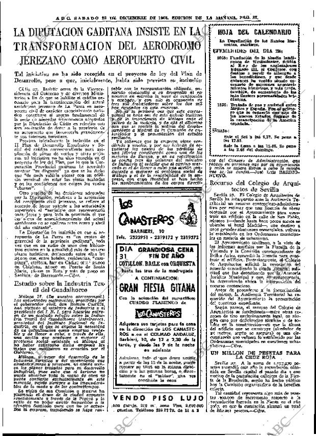 ABC MADRID 28-12-1968 página 55