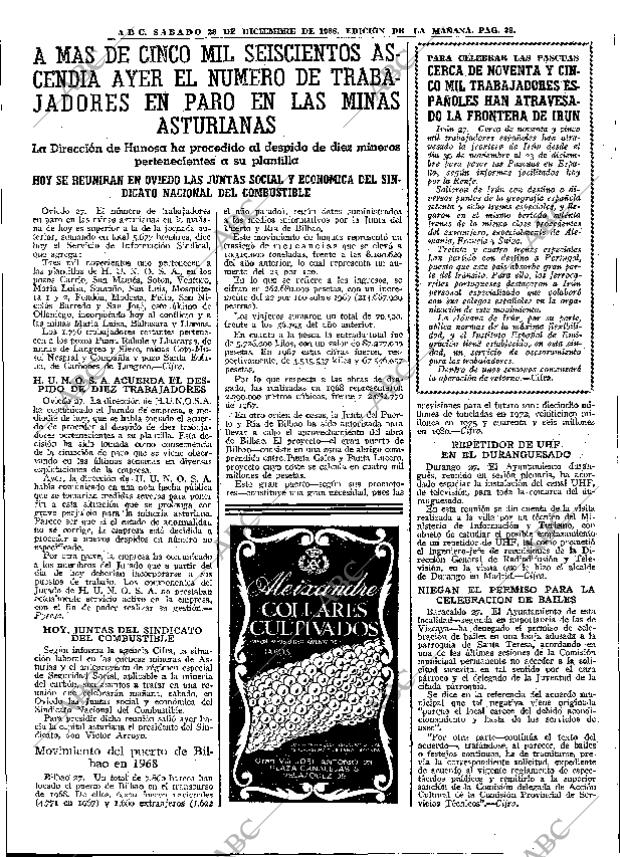 ABC MADRID 28-12-1968 página 57