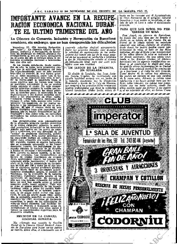 ABC MADRID 28-12-1968 página 61