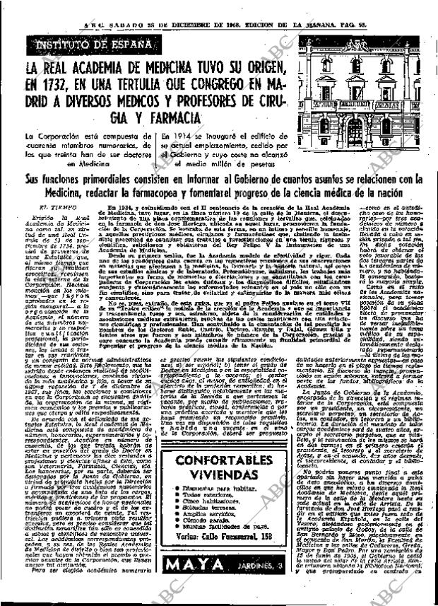 ABC MADRID 28-12-1968 página 71