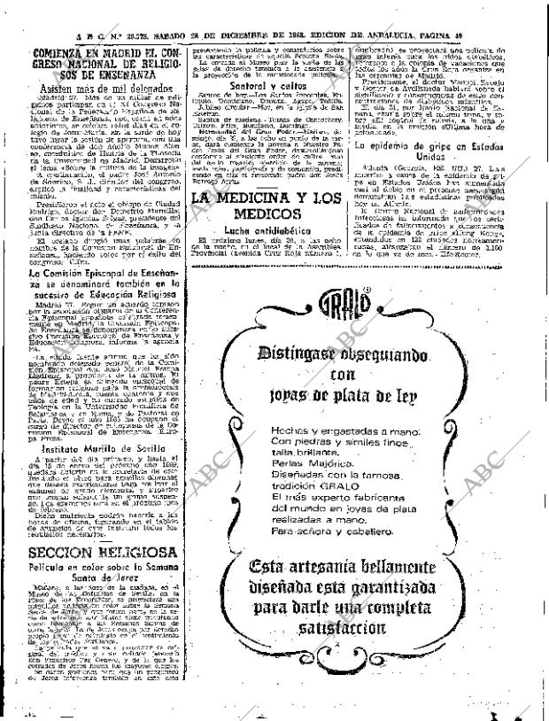 ABC SEVILLA 28-12-1968 página 49