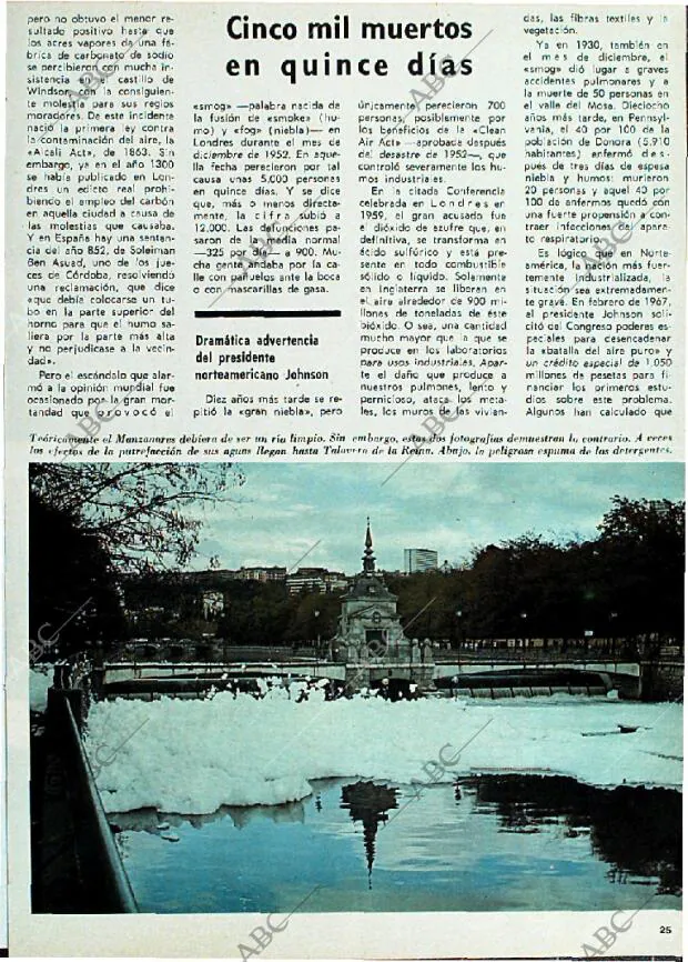BLANCO Y NEGRO MADRID 28-12-1968 página 25