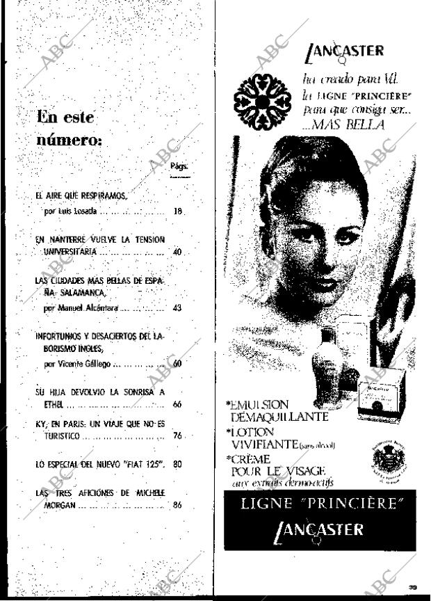 BLANCO Y NEGRO MADRID 28-12-1968 página 39