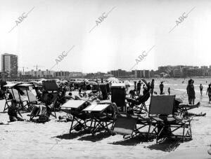 Vista de la playa de Salou (Taragona)