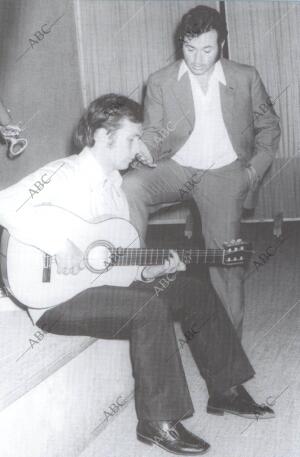 Paco de Lucía y Antonio Fernandez Fosforito