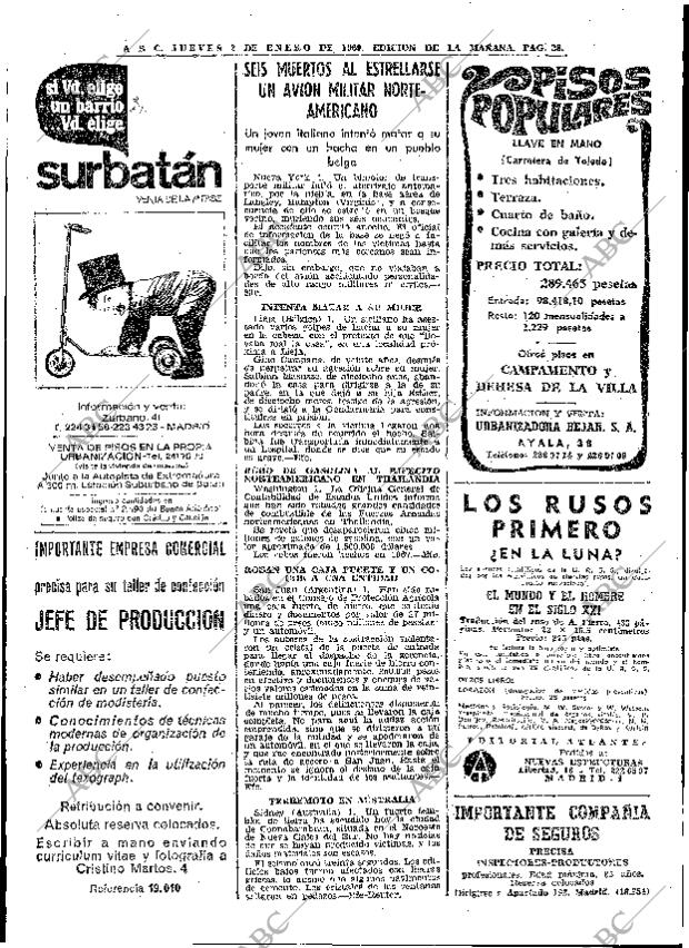 ABC MADRID 02-01-1969 página 28