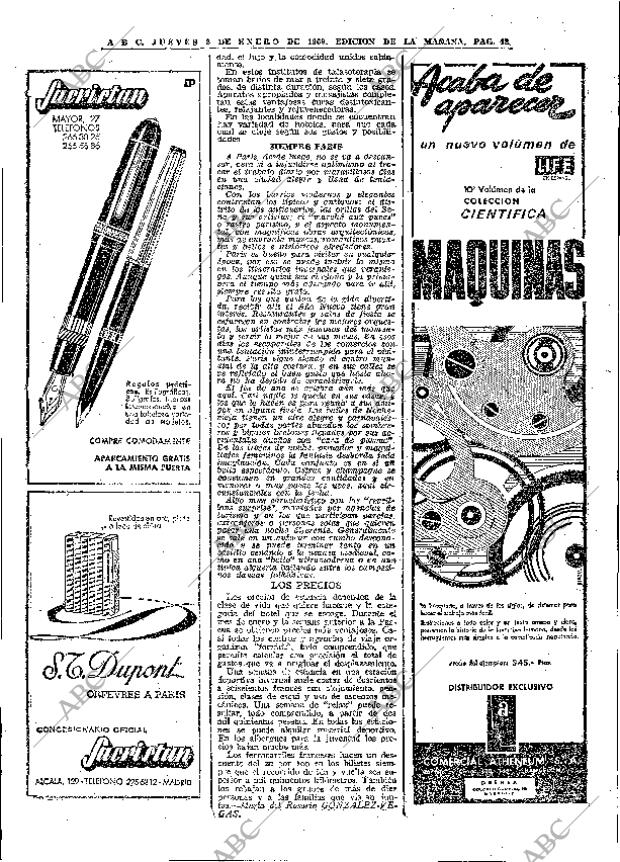 ABC MADRID 02-01-1969 página 42