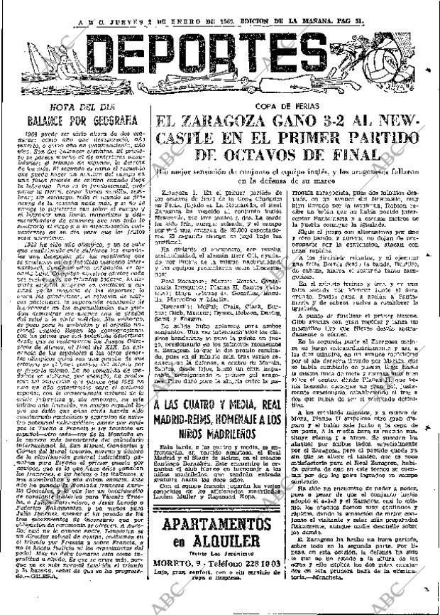 ABC MADRID 02-01-1969 página 51