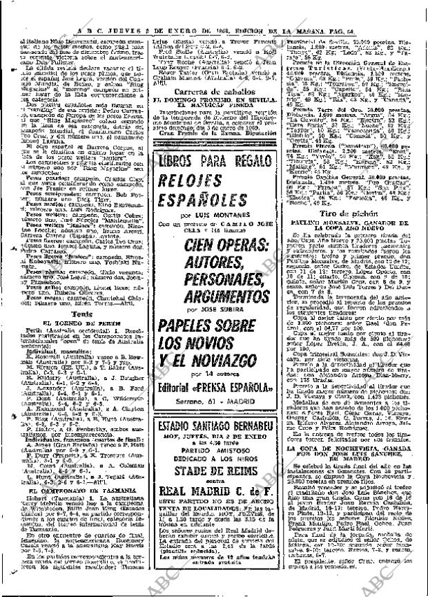 ABC MADRID 02-01-1969 página 54