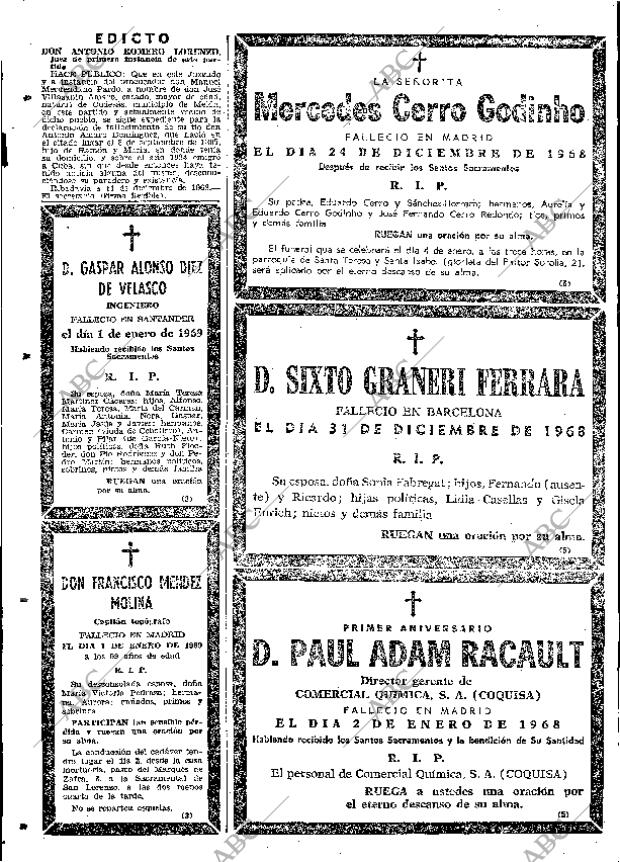 ABC MADRID 02-01-1969 página 70