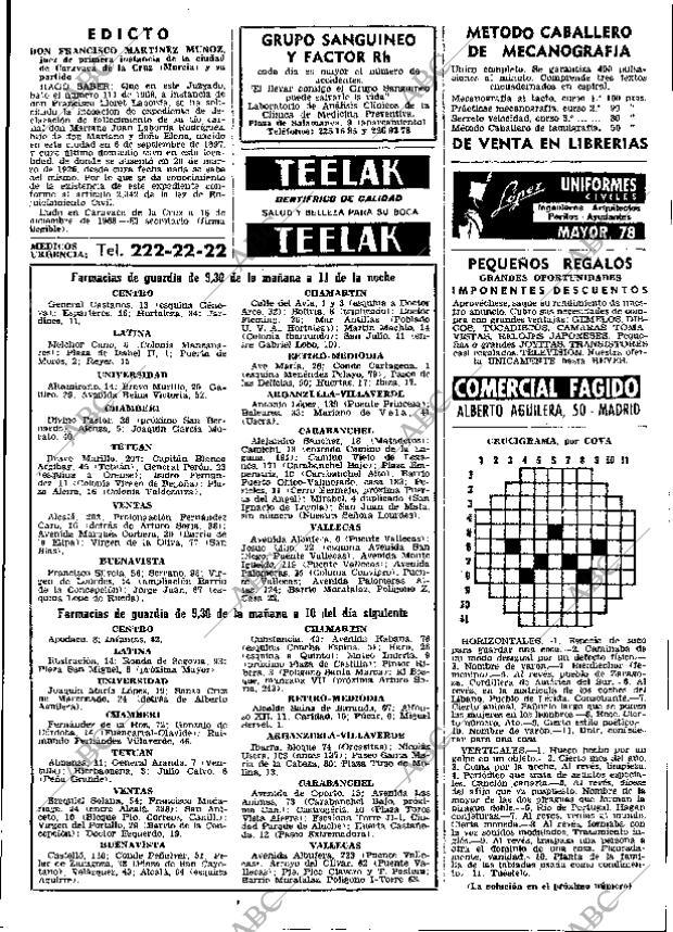 ABC MADRID 02-01-1969 página 87