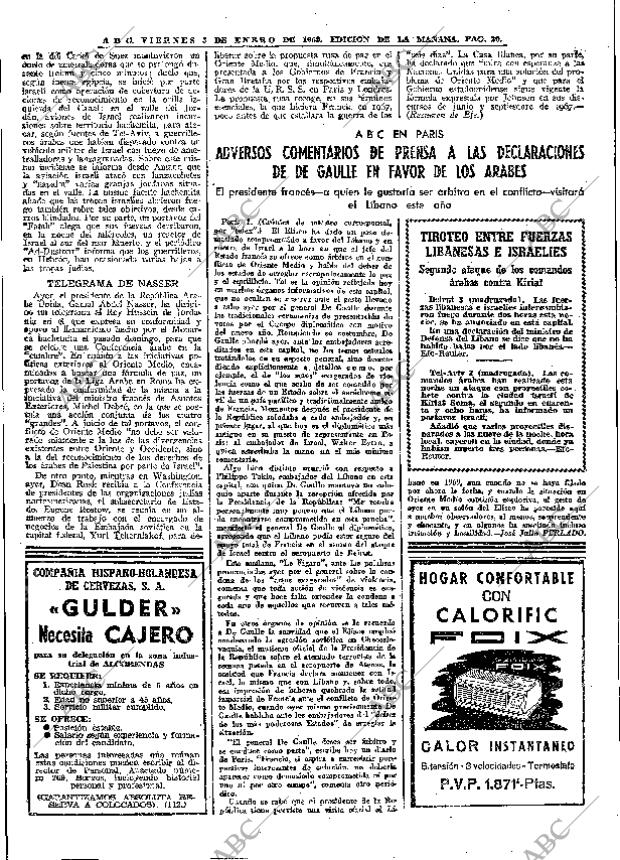 ABC MADRID 03-01-1969 página 20