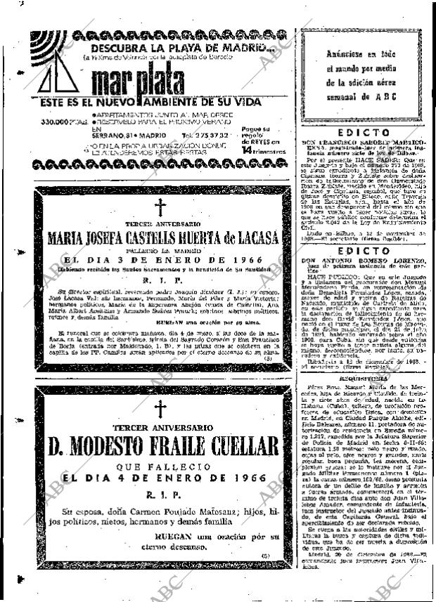 ABC MADRID 03-01-1969 página 86