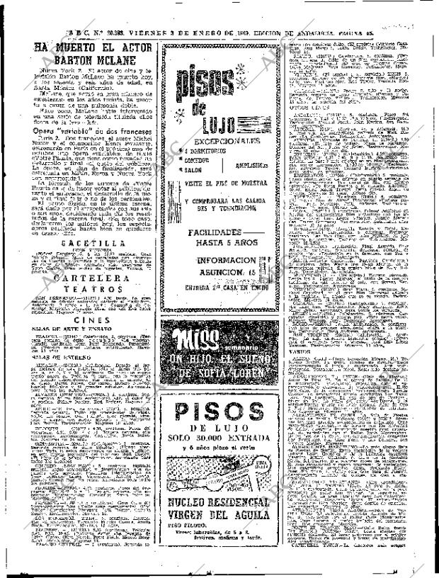 ABC SEVILLA 03-01-1969 página 45