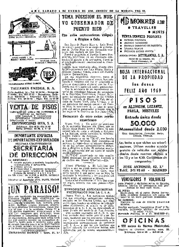 ABC MADRID 04-01-1969 página 22