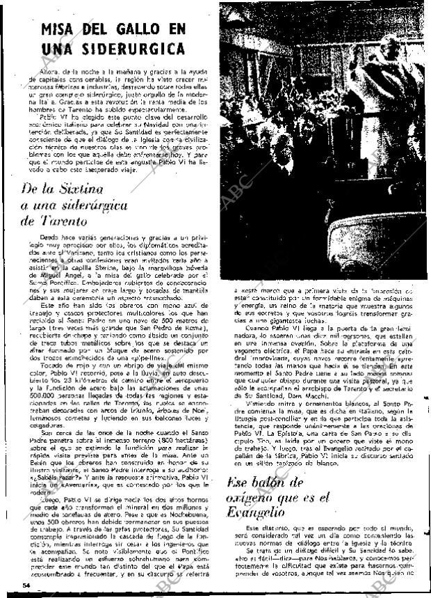 BLANCO Y NEGRO MADRID 04-01-1969 página 54