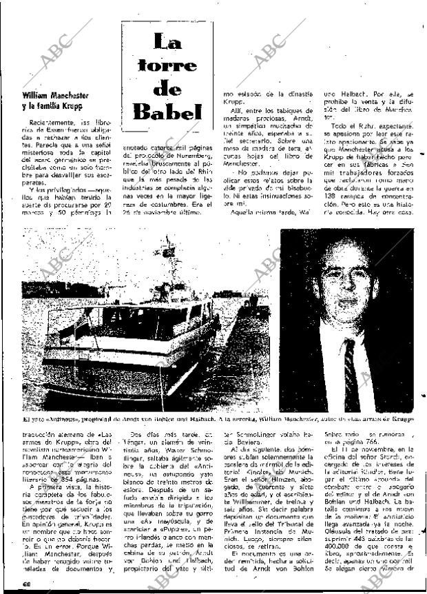 BLANCO Y NEGRO MADRID 04-01-1969 página 60