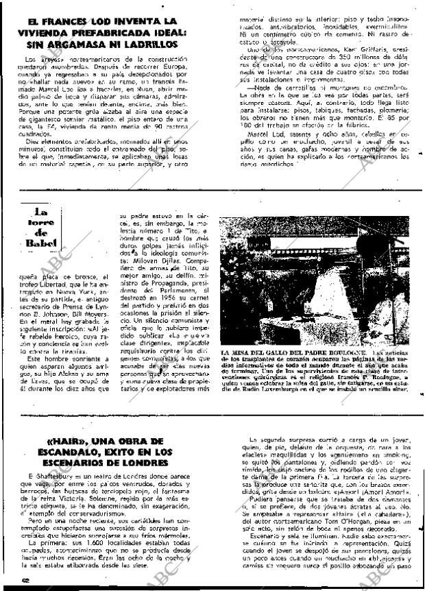 BLANCO Y NEGRO MADRID 04-01-1969 página 62